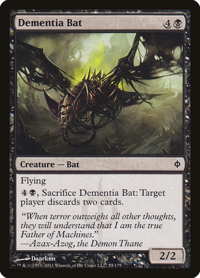 Dementia Bat [New Phyrexia] | The Gaming Verse