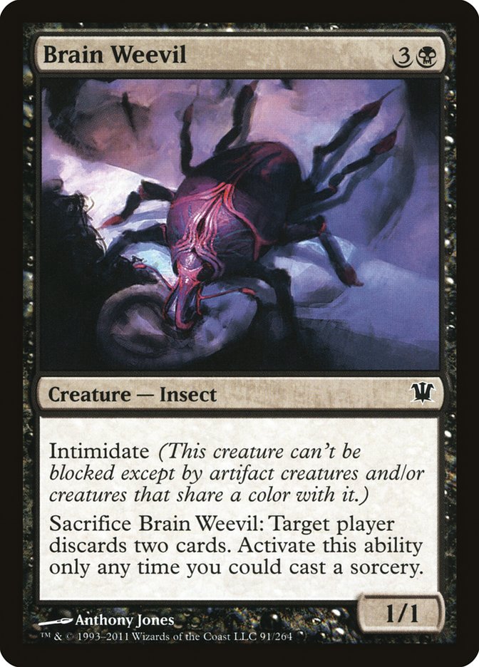 Brain Weevil [Innistrad] | The Gaming Verse