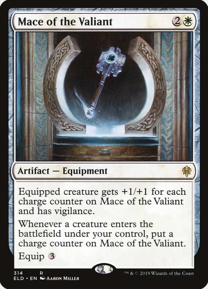 Mace of the Valiant [Throne of Eldraine] | The Gaming Verse