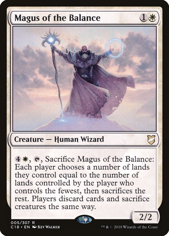 Magus of the Balance [Commander 2018] | The Gaming Verse