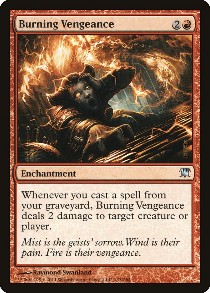 Burning Vengeance [Innistrad] | The Gaming Verse