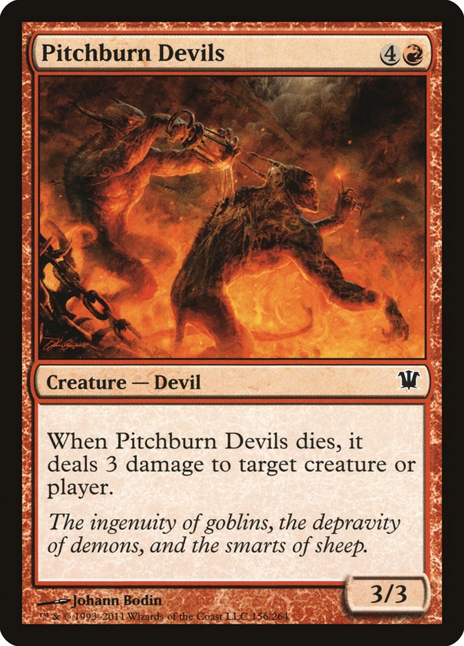 Pitchburn Devils [Innistrad] | The Gaming Verse