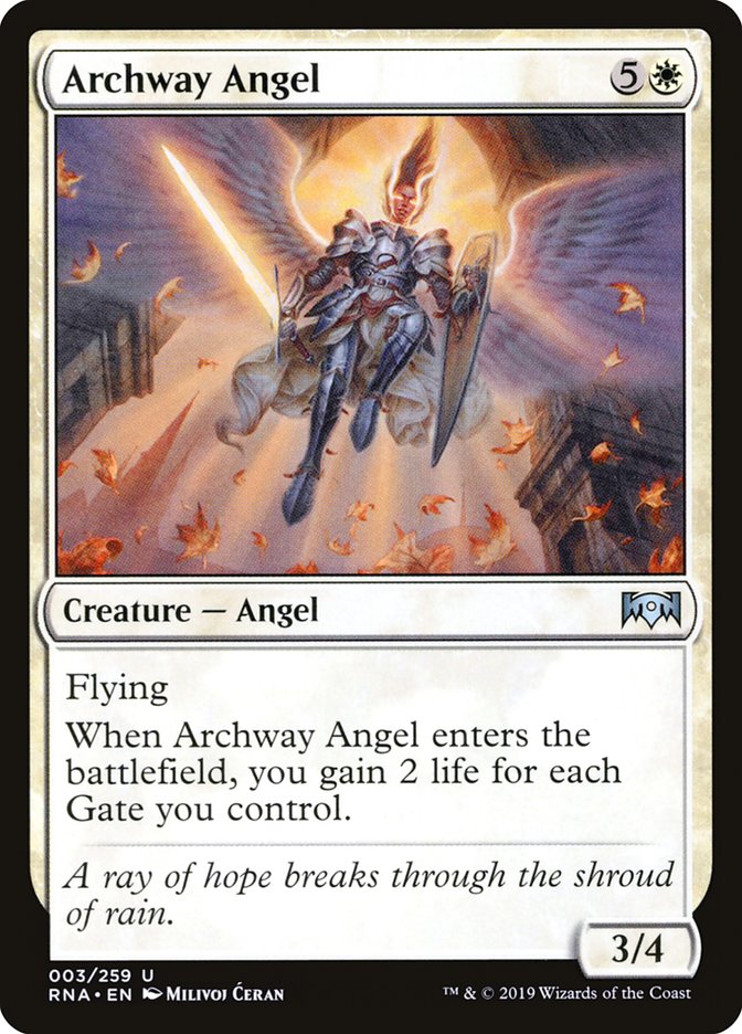 Archway Angel [Ravnica Allegiance] | The Gaming Verse