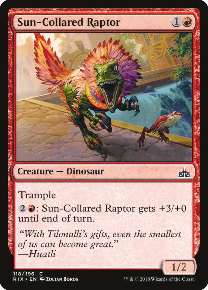 Sun-Collared Raptor [Rivals of Ixalan] | The Gaming Verse