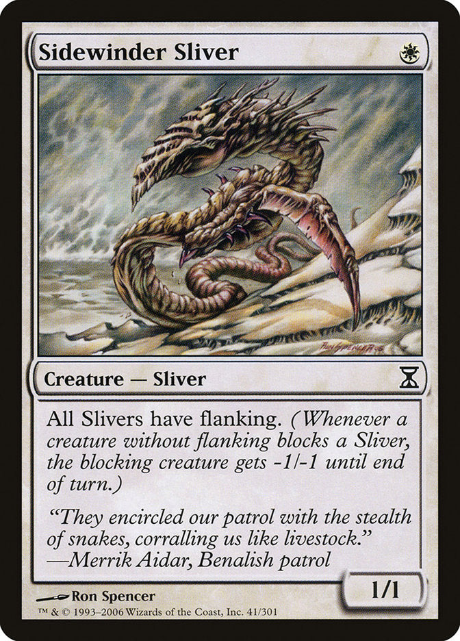 Sidewinder Sliver [Time Spiral] | The Gaming Verse