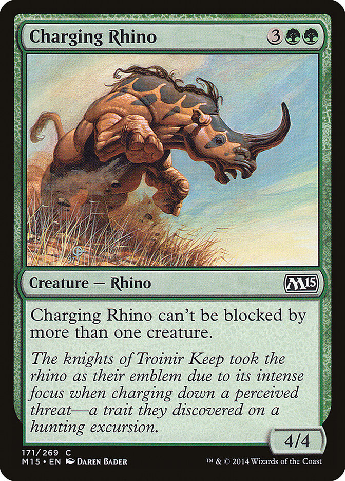 Charging Rhino [Magic 2015] | The Gaming Verse