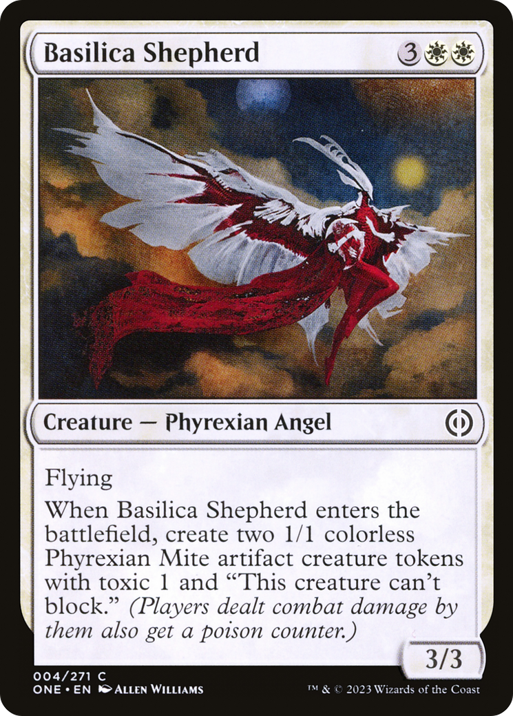 Basilica Shepherd [Phyrexia: All Will Be One] | The Gaming Verse