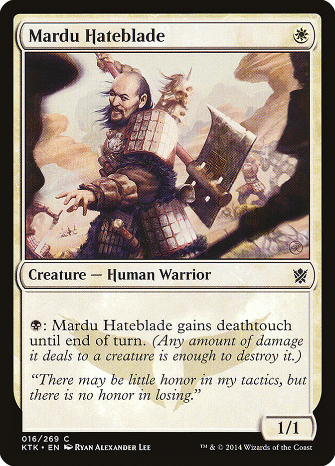 Mardu Hateblade [Khans of Tarkir] | The Gaming Verse