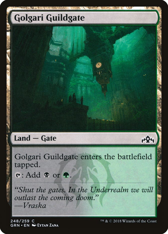 Golgari Guildgate (248/259) [Guilds of Ravnica] | The Gaming Verse