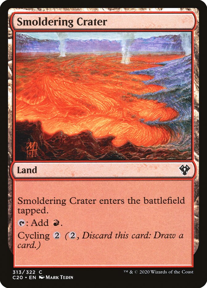 Smoldering Crater [Commander 2020] | The Gaming Verse