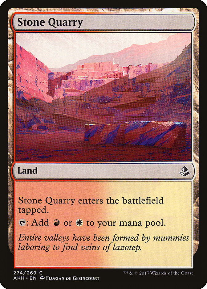 Stone Quarry [Amonkhet] | The Gaming Verse