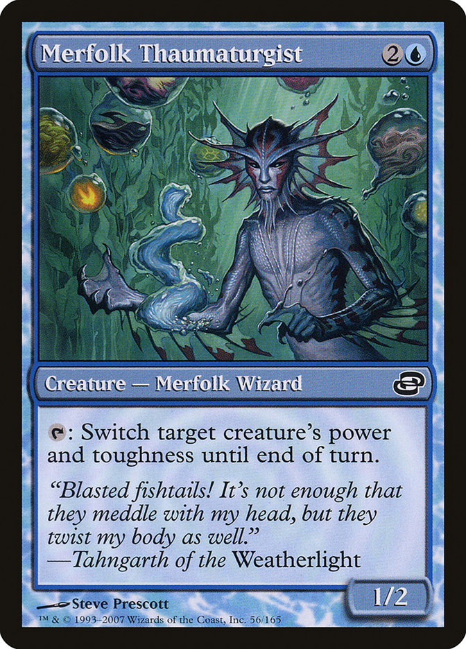 Merfolk Thaumaturgist [Planar Chaos] | The Gaming Verse