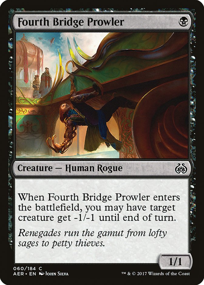 Fourth Bridge Prowler [Aether Revolt] | The Gaming Verse