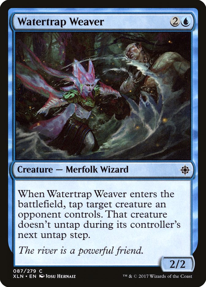 Watertrap Weaver [Ixalan] | The Gaming Verse