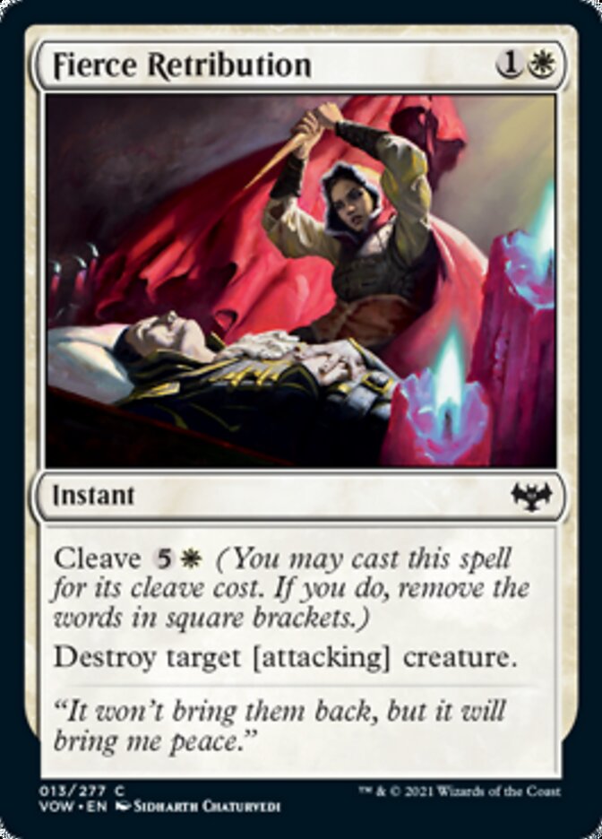 Fierce Retribution [Innistrad: Crimson Vow] | The Gaming Verse