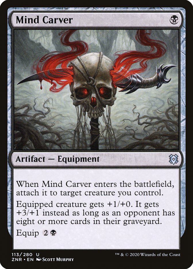 Mind Carver [Zendikar Rising] | The Gaming Verse