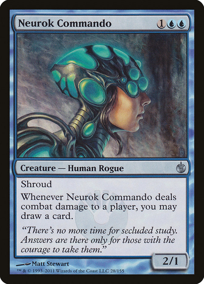 Neurok Commando [Mirrodin Besieged] | The Gaming Verse