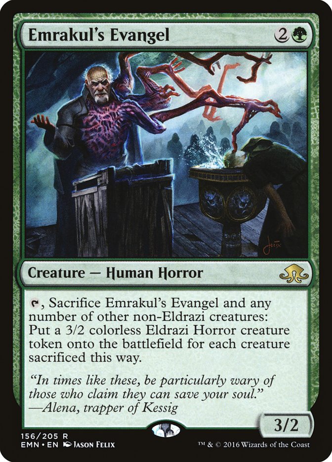 Emrakul's Evangel [Eldritch Moon] | The Gaming Verse