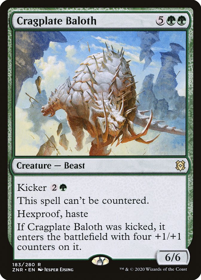 Cragplate Baloth [Zendikar Rising] | The Gaming Verse