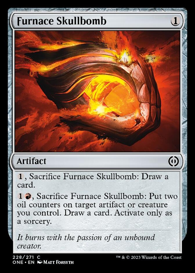 Furnace Skullbomb [Phyrexia: All Will Be One] | The Gaming Verse