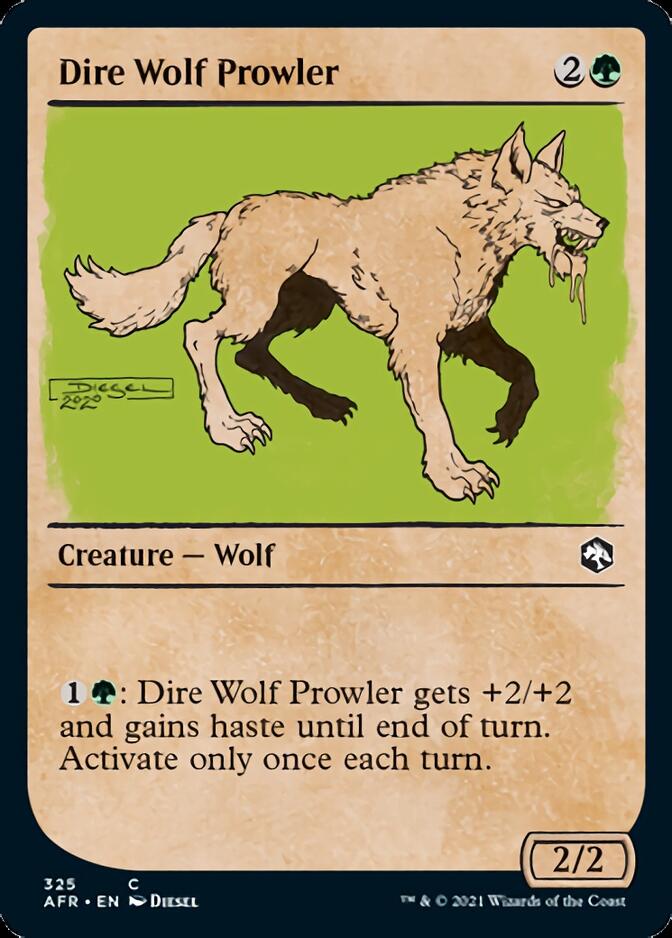 Dire Wolf Prowler (Showcase) [Dungeons & Dragons: Adventures in the Forgotten Realms] | The Gaming Verse