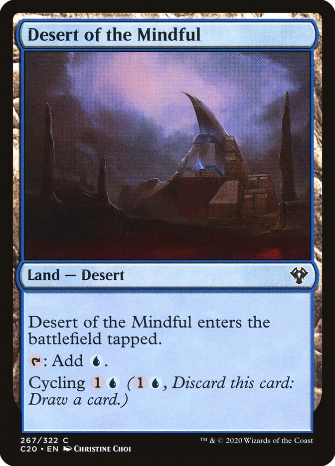 Desert of the Mindful [Commander 2020] | The Gaming Verse