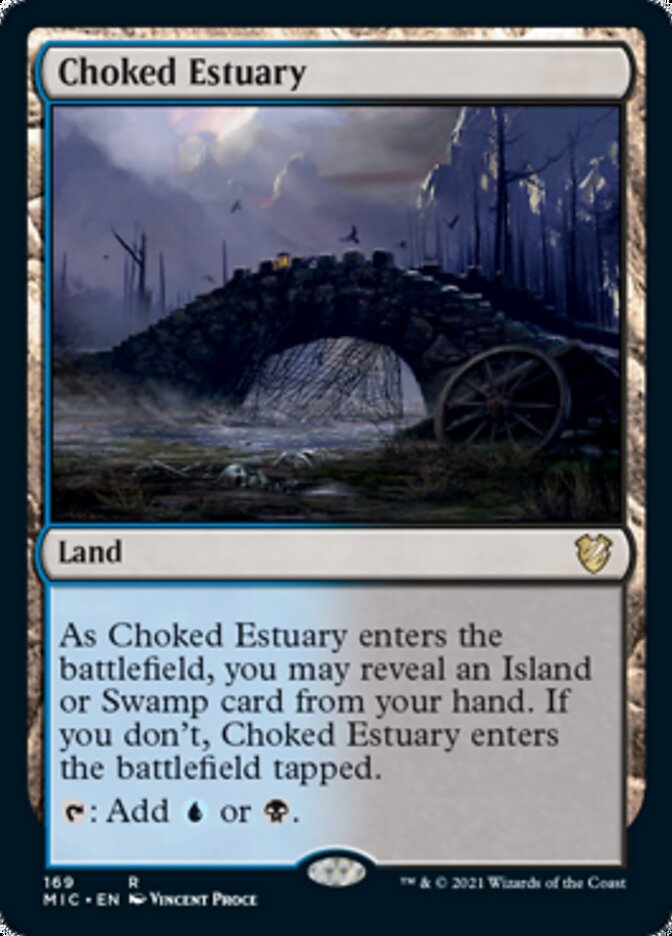 Choked Estuary [Innistrad: Midnight Hunt Commander] | The Gaming Verse