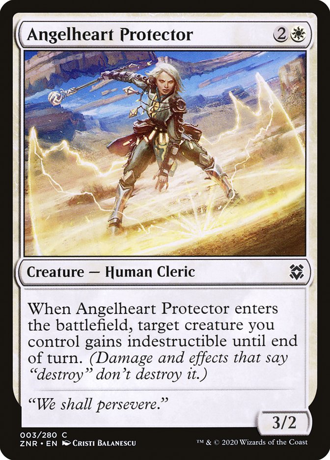 Angelheart Protector [Zendikar Rising] | The Gaming Verse