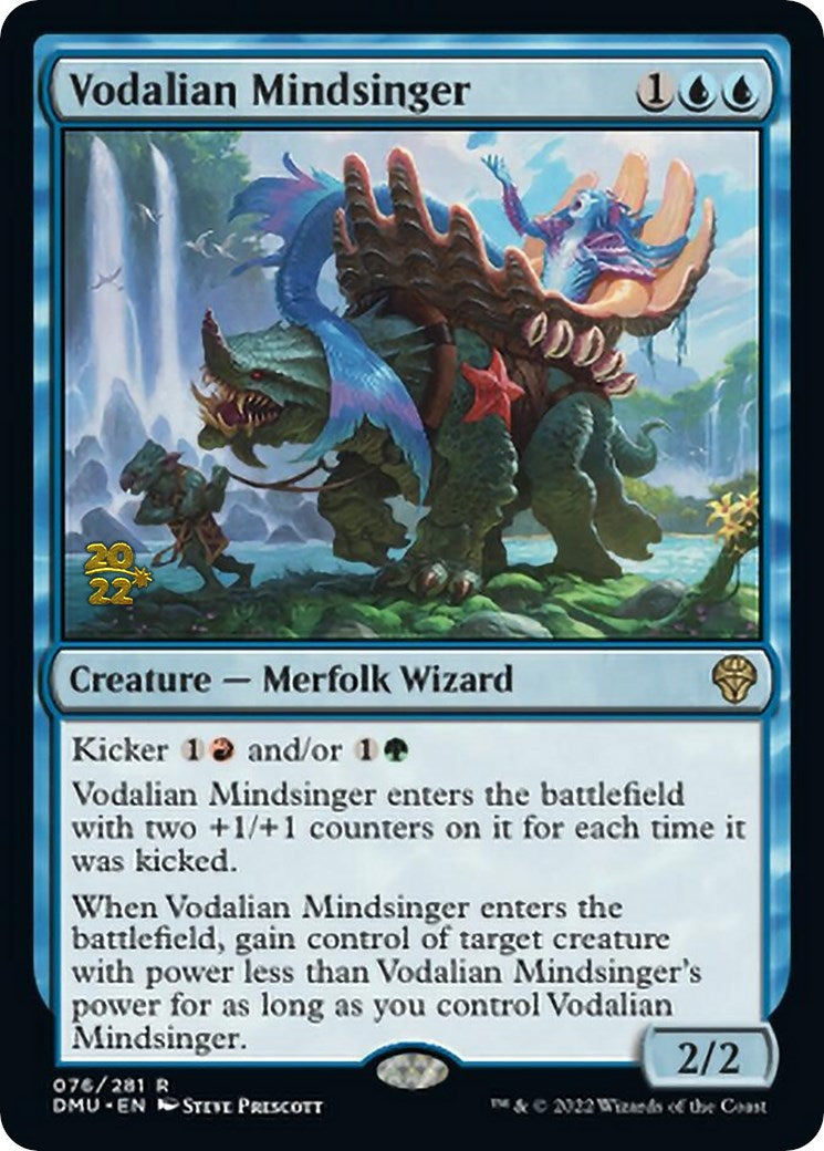 Vodalian Mindsinger [Dominaria United Prerelease Promos] | The Gaming Verse