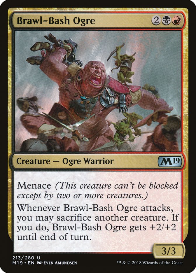 Brawl-Bash Ogre [Core Set 2019] | The Gaming Verse