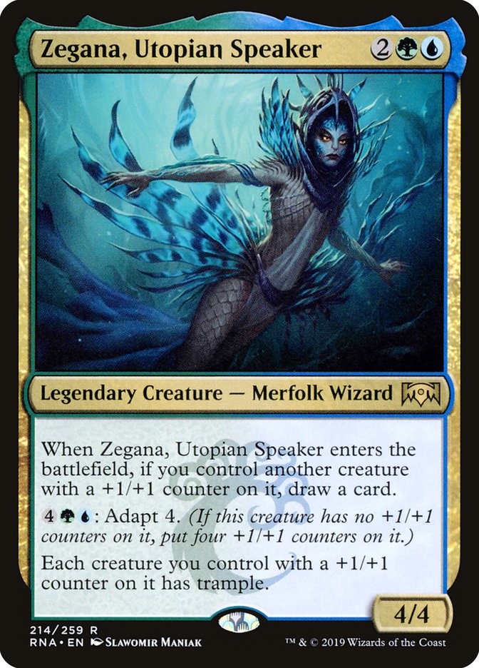 Zegana, Utopian Speaker [Ravnica Allegiance] | The Gaming Verse