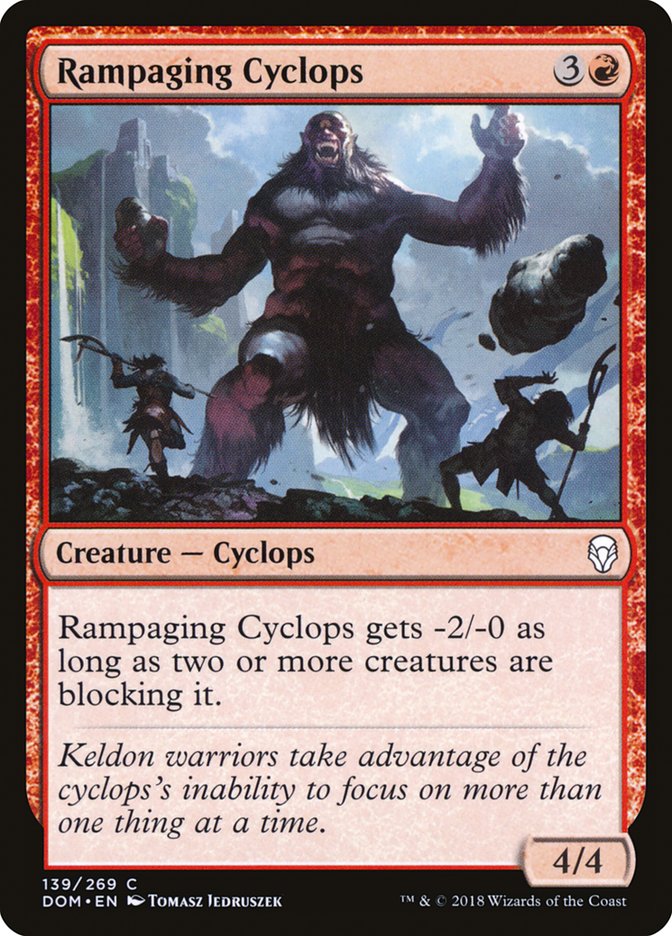 Rampaging Cyclops [Dominaria] | The Gaming Verse