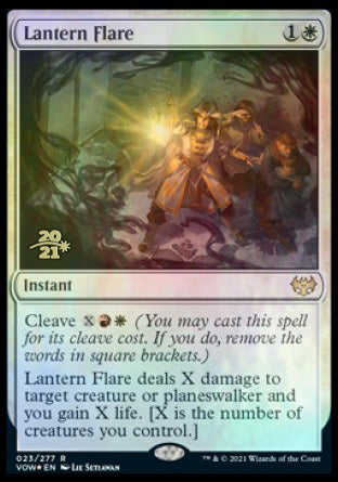 Lantern Flare [Innistrad: Crimson Vow Prerelease Promos] | The Gaming Verse