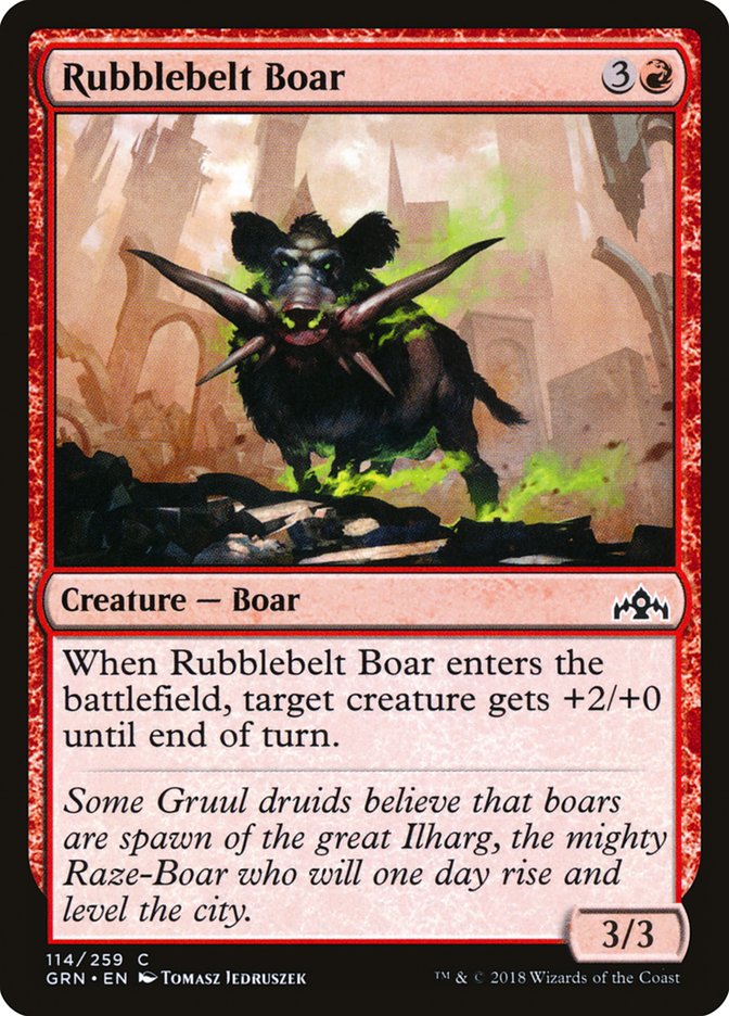 Rubblebelt Boar [Guilds of Ravnica] | The Gaming Verse