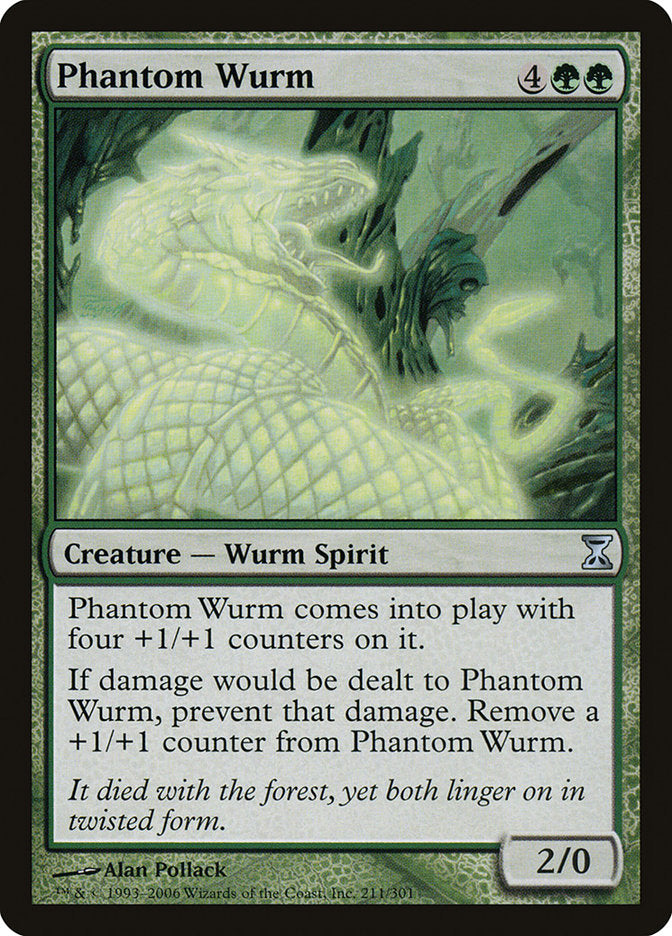 Phantom Wurm [Time Spiral] | The Gaming Verse