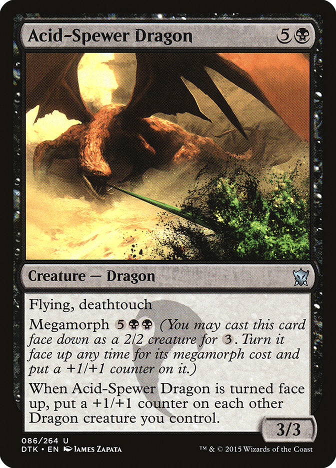 Acid-Spewer Dragon [Dragons of Tarkir] | The Gaming Verse