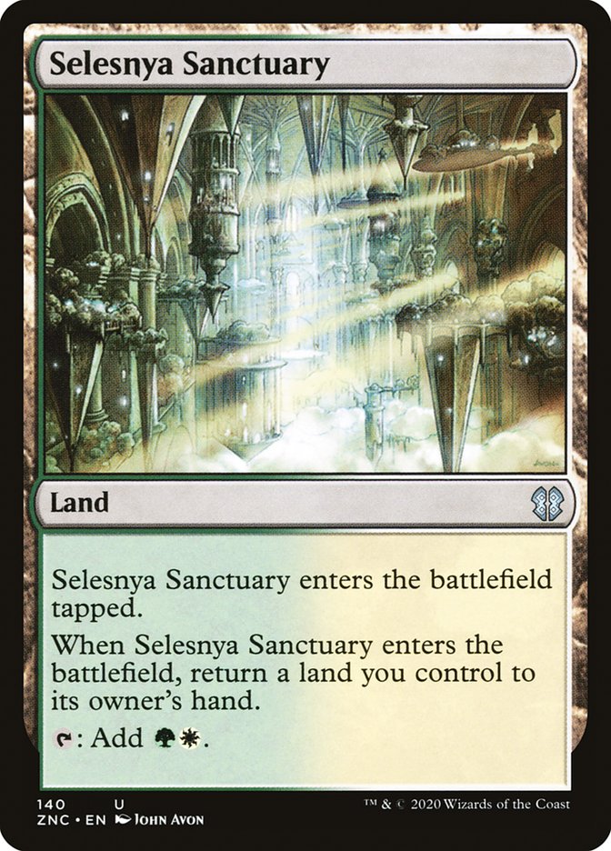 Selesnya Sanctuary [Zendikar Rising Commander] | The Gaming Verse