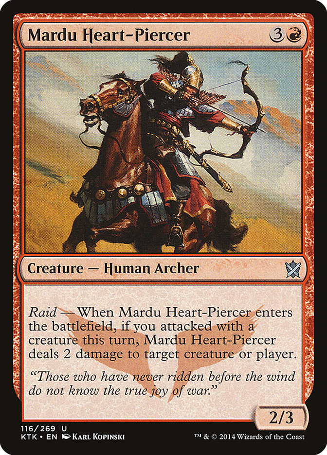 Mardu Heart-Piercer [Khans of Tarkir] | The Gaming Verse