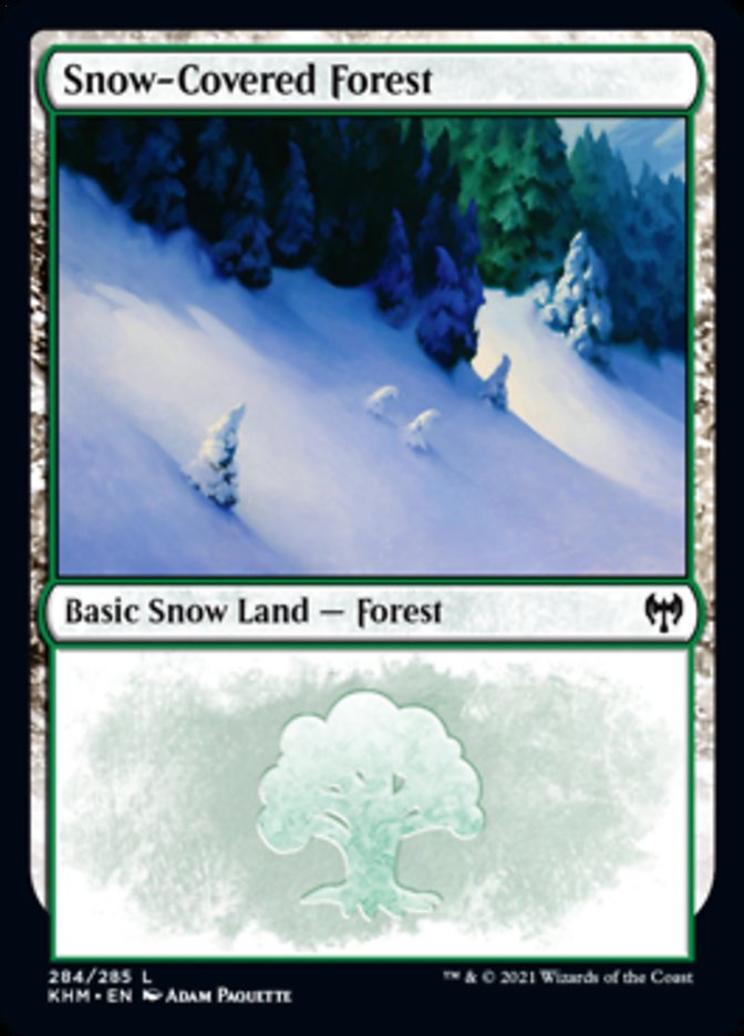 Snow-Covered Forest (284) [Kaldheim] | The Gaming Verse