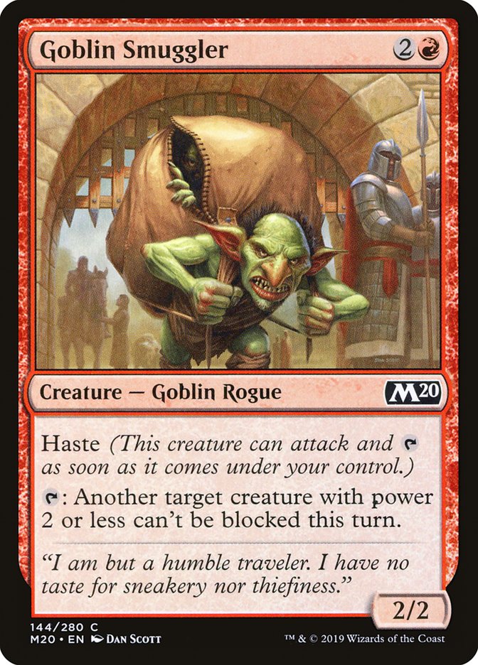 Goblin Smuggler [Core Set 2020] | The Gaming Verse