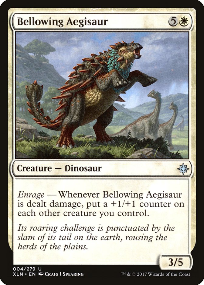 Bellowing Aegisaur [Ixalan] | The Gaming Verse