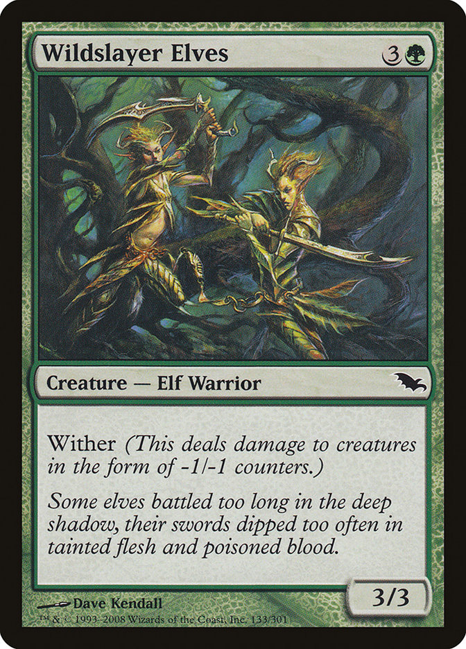 Wildslayer Elves [Shadowmoor] | The Gaming Verse