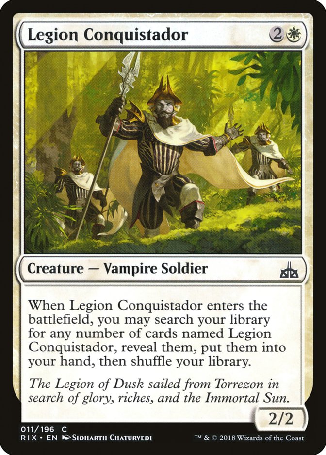 Legion Conquistador [Rivals of Ixalan] | The Gaming Verse