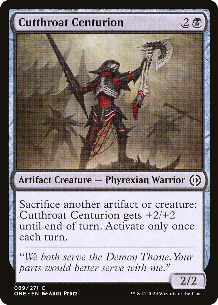 Cutthroat Centurion [Phyrexia: All Will Be One] | The Gaming Verse