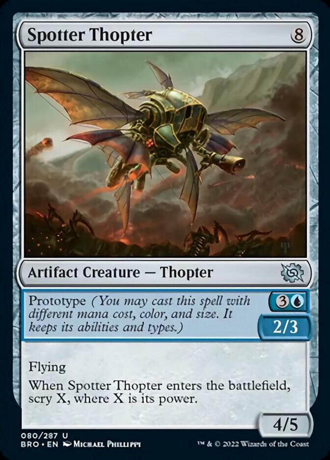 Spotter Thopter [The Brothers' War] | The Gaming Verse