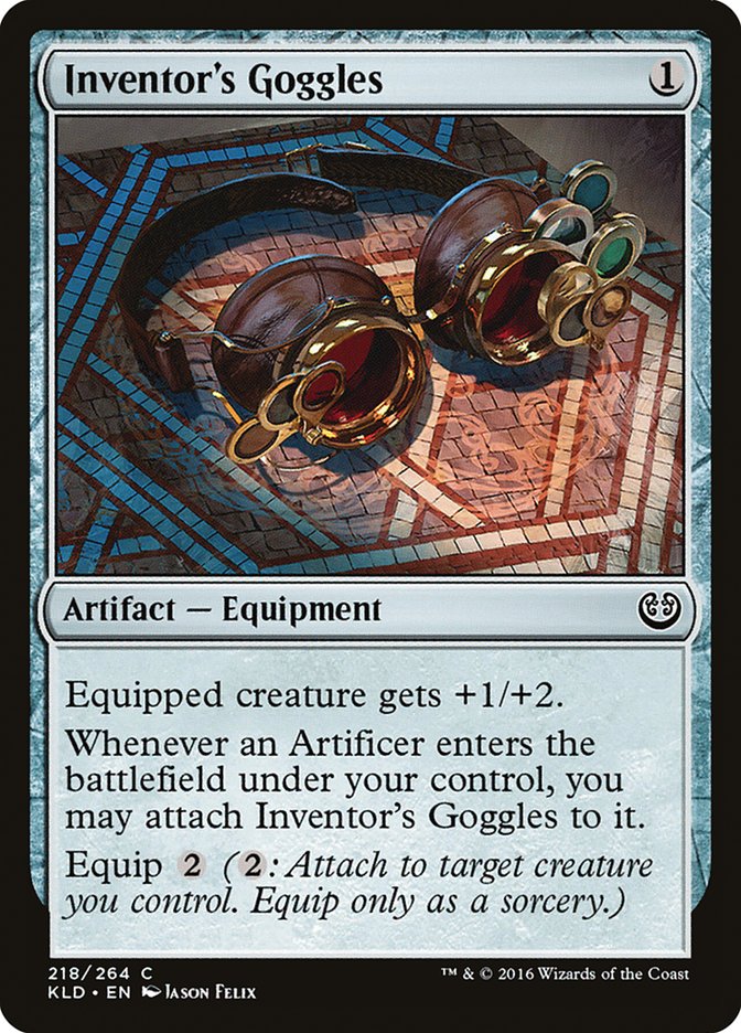 Inventor's Goggles [Kaladesh] | The Gaming Verse