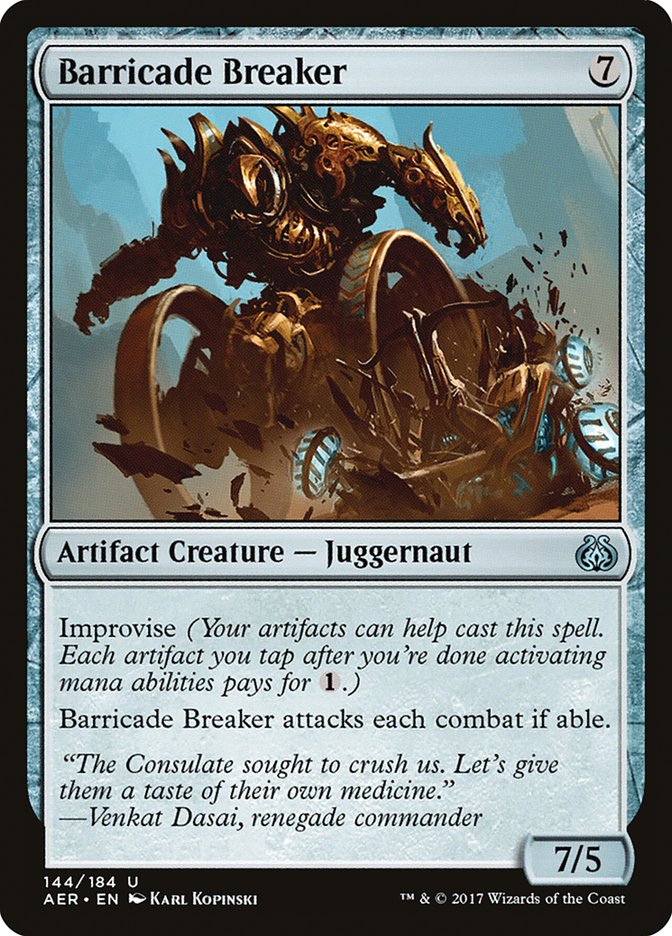 Barricade Breaker [Aether Revolt] | The Gaming Verse