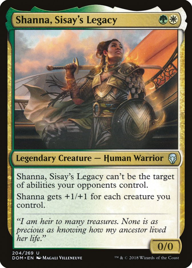 Shanna, Sisay's Legacy [Dominaria] | The Gaming Verse