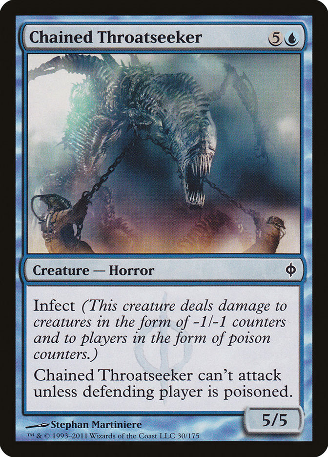 Chained Throatseeker [New Phyrexia] | The Gaming Verse