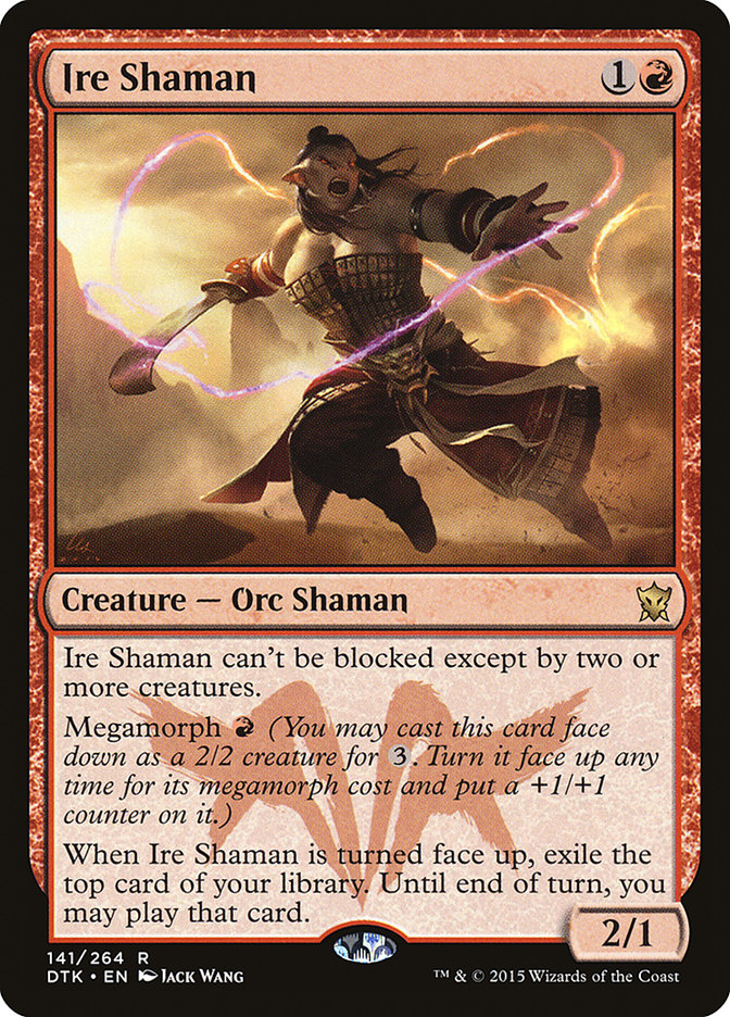 Ire Shaman [Dragons of Tarkir] | The Gaming Verse